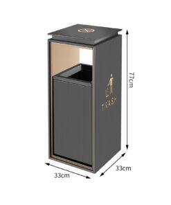 Thùng rác khách sạn cao cấp VB AG01 – phủ nano bên ngoài ko có gạt tàn