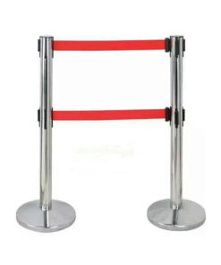 Cột chắn dây căng 2 tầng - cột phân cách lối đi