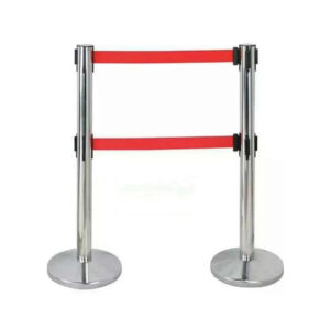 Cột chắn dây căng 2 tầng - cột phân cách lối đi