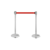 Cột chắn inox dây căng đế chữ U dùng trong Aeon