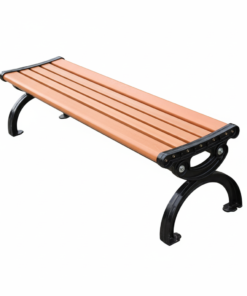 Ghế công viên dài 1,5m. Nan gỗ nhựa chuyên dụng VB-005