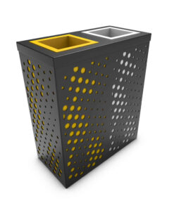 Thùng rác 2 ngăn Vietbin VB-2And. Thùng rác phân loại rác thải