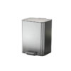 Thùng rác inox Vietbin có đạp chân hình chữ nhật dung tích 20 lít 007-12L