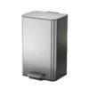 Thùng rác inox chữ nhật có đạp chân Vuông 30 lit cao cấp VB-007