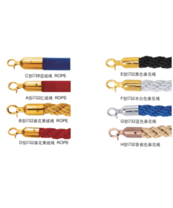 Dây nhung thay thế cho cột chắn inox dây nhung