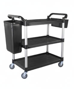 Xe đẩy dọn thức ăn 3 tầng bằng nhựa VB-TA04B